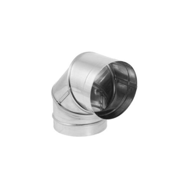 Blueprints 6 in. Dura-Black Stainless Steel Slip Connector with Trim - 3 x 13 in. BL2100430